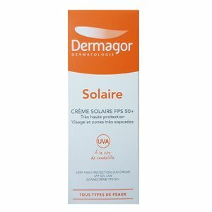 Dermagor Crème Solaire Fps 50+ UVA 40 ML