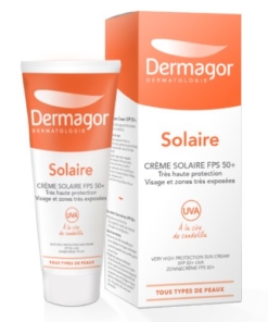 Dermagor Crème Solaire Fps 50+ UVA 40 ML
