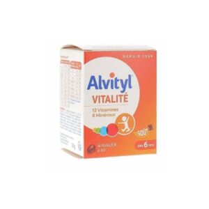 Alvityl Comprime Vitalité à Avaler Gout Chocolat B/40