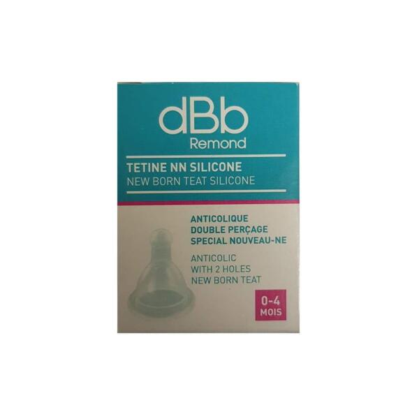 dBb Remond Tétine Antiaérophagique en Silicone 0 4mois