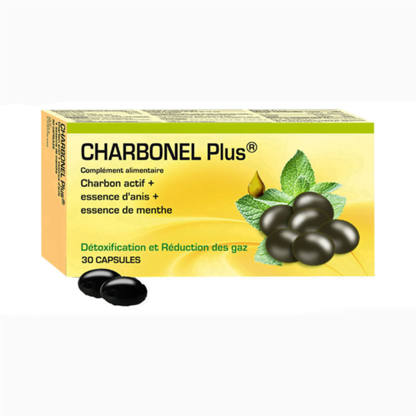 Charbonel Plus B/30 Capsules