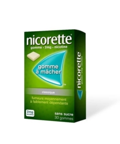 Nicorette Gomme Ã€ MÃ¢cher Classique 4g Nicotine B105