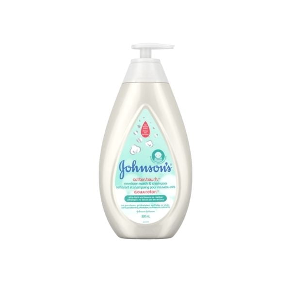 Johnson’s Cotton Touch Nettoyant Et Shampoing F/300 ml