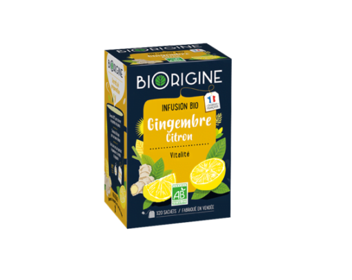 Biorigine Gingembre Citron B20 Infusions