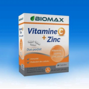 Biomax Vitamine C + Zinc B30