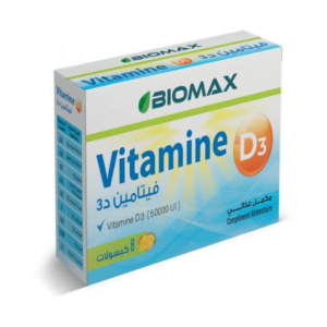 Biomax Vitamine D3 50.000UI B/8