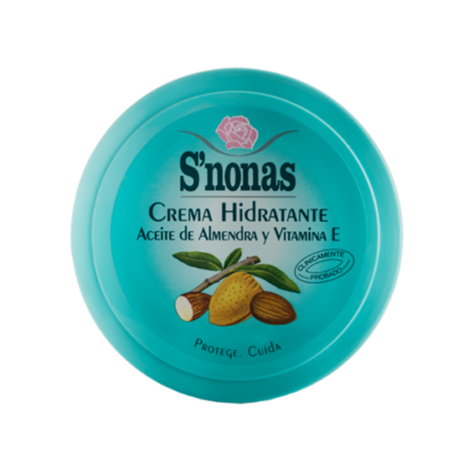 SNonas Crème Hydratante Amandes 200ml
