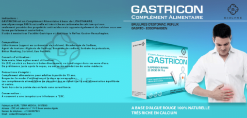 Gastricon Brulures DEstomac Reflux Gastro Œsophagien B25