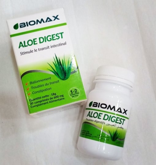 Biomax Aloe Digest 600mg B/30