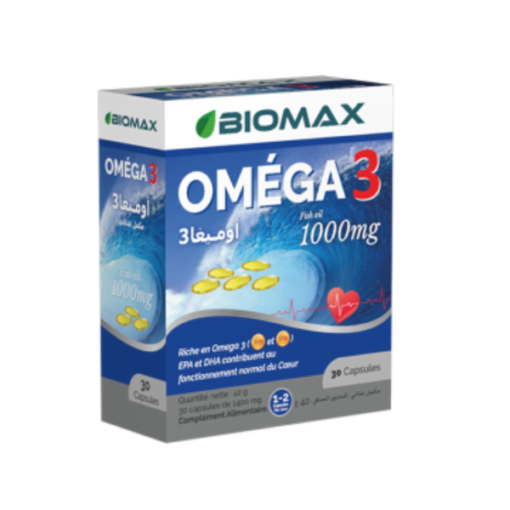 Biomax Oméga 3 1000mg B30